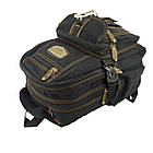 Брезентовий (джинсовий) малий рюкзак GoldBe!, фото 4