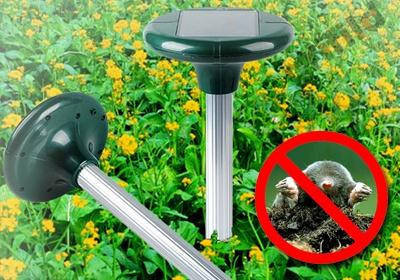 Відлякувач гризунів і кротів на сонячній батареї Solar Rodent, фото 4