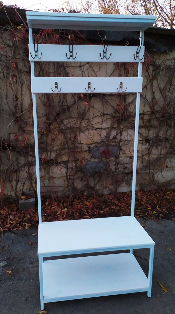 Вешалка в Прихожую Loft Classic Из Металла и Дерева в Стиле Лофт ...