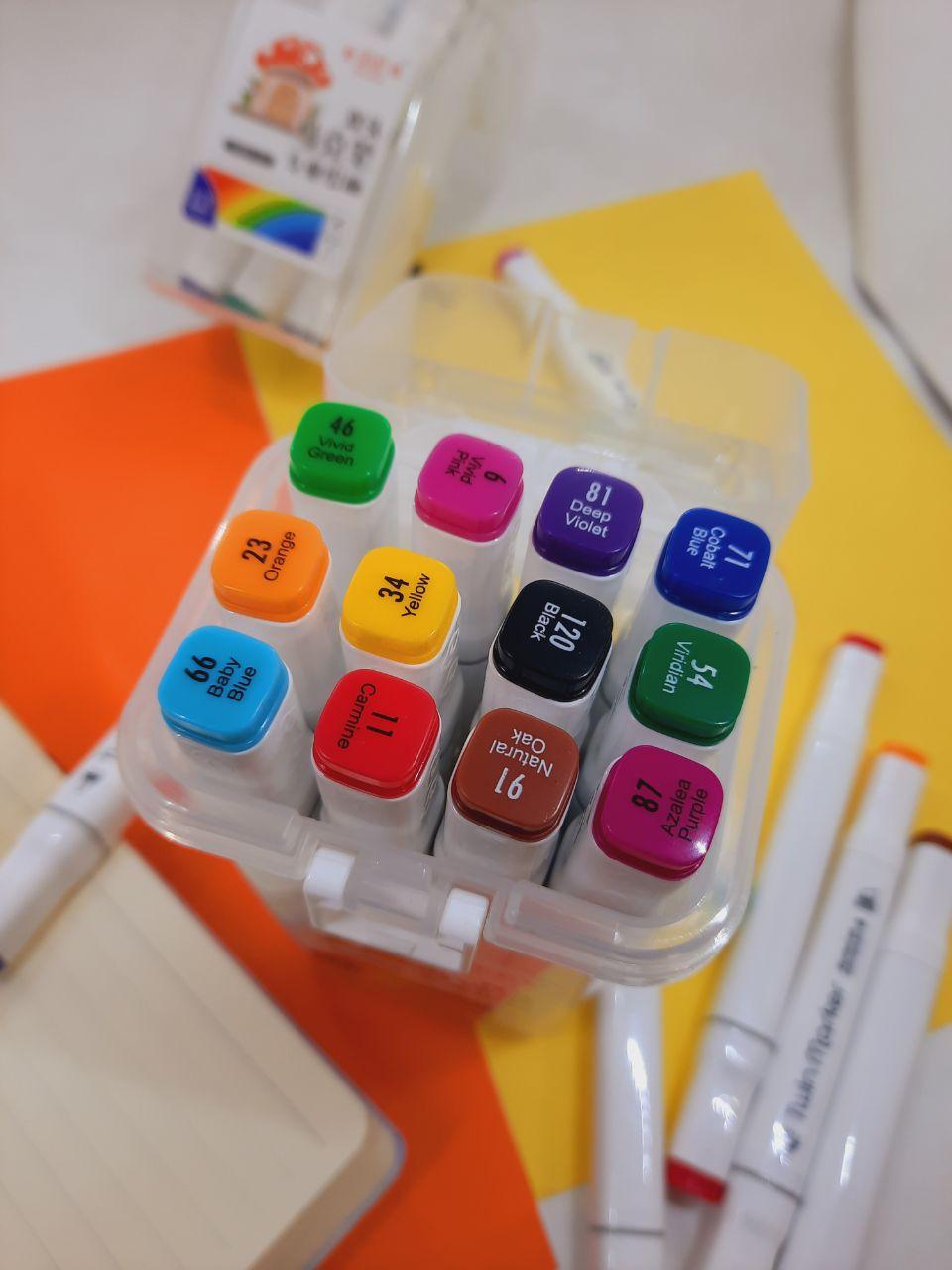 Набір Скетч маркерів SketchMarker двосторонній для паперу