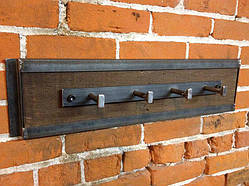 Вішалка Loft Classic в стилі Лофт 1000х250 ВШ42