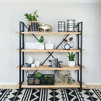 Стелаж Loft Classic в стилі Лофт 1300х1000х400 "Меркурій"