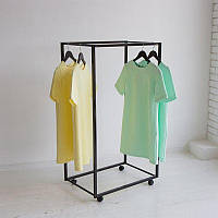 Вішалка стійка рейл Loft Classic в стилі Лофт 1200х600х400мм, Вішалка з кераміки 120х60 см, Вішалка в стилі лофт