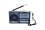 Радіоприймач багатодіапазонний GOLON RX-2277, FM/AM/SW(1-6), USB/microSD, mp3, акумулятор Li-Ion BL-5С, фото 3