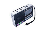 Радіоприймач багатодіапазонний GOLON RX-2277, FM/AM/SW(1-6), USB/microSD, mp3, акумулятор Li-Ion BL-5С, фото 4