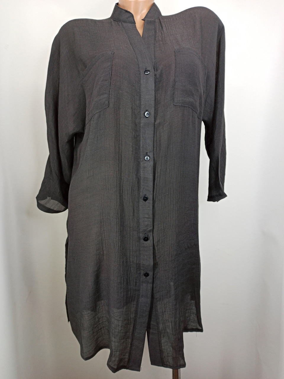 Пляжная рубашка с карманами Z.Five 1910 черная на 44-48 размер