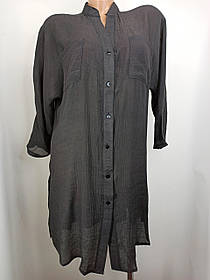 Пляжная рубашка с карманами Z.Five 1910 черная на 44-48 размер