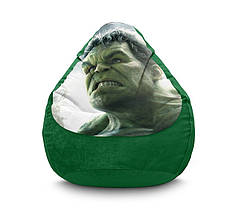 Крісло мішок "Hulk. Face" Флок