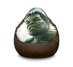 Крісло мішок "Hulk. Face" Оксфорд