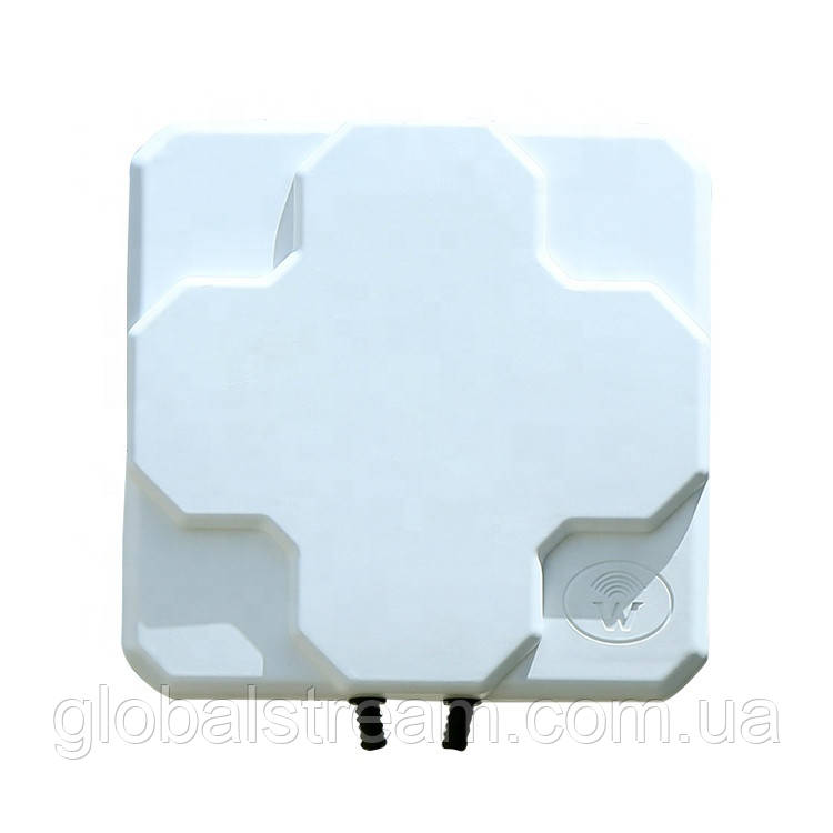 4G/3G/LTE Антенна планшетная MIMO 2×22dbi ( 44дб ) Lifecell, Vodafone, Киевстар 698-2690 МГц( B1+B3+B7+B8)