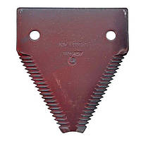 Сегмент 611203 ножа жатки CLAAS, Lexion, Dominator, Mega (крупный зуб) Германия RS41786.02