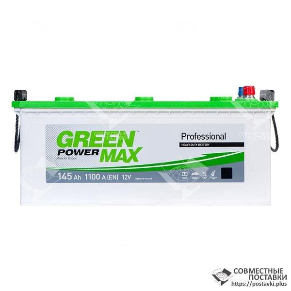 Аккумулятор Green Power Max 145 А.З.Е. со стандартными клеммами | R, EN1100 (Европа)