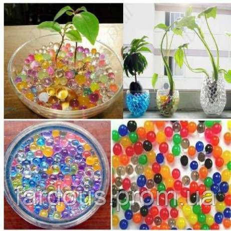 Чарівні кульки для квітів та декору, гідрогель "Сім кольорів"