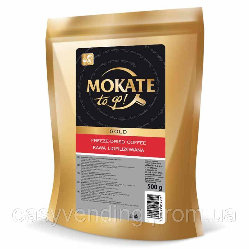 Кава розчинна сублімований Mokate Gold, 500 г