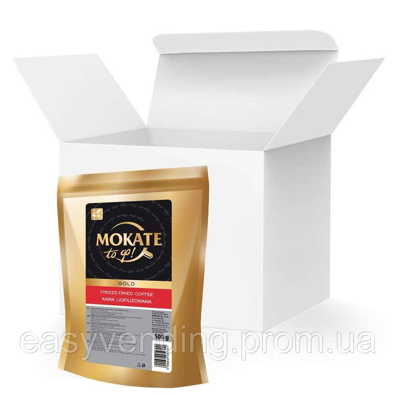 Кава розчинна сублімований Mokate Gold, 0.5кг * 10уп