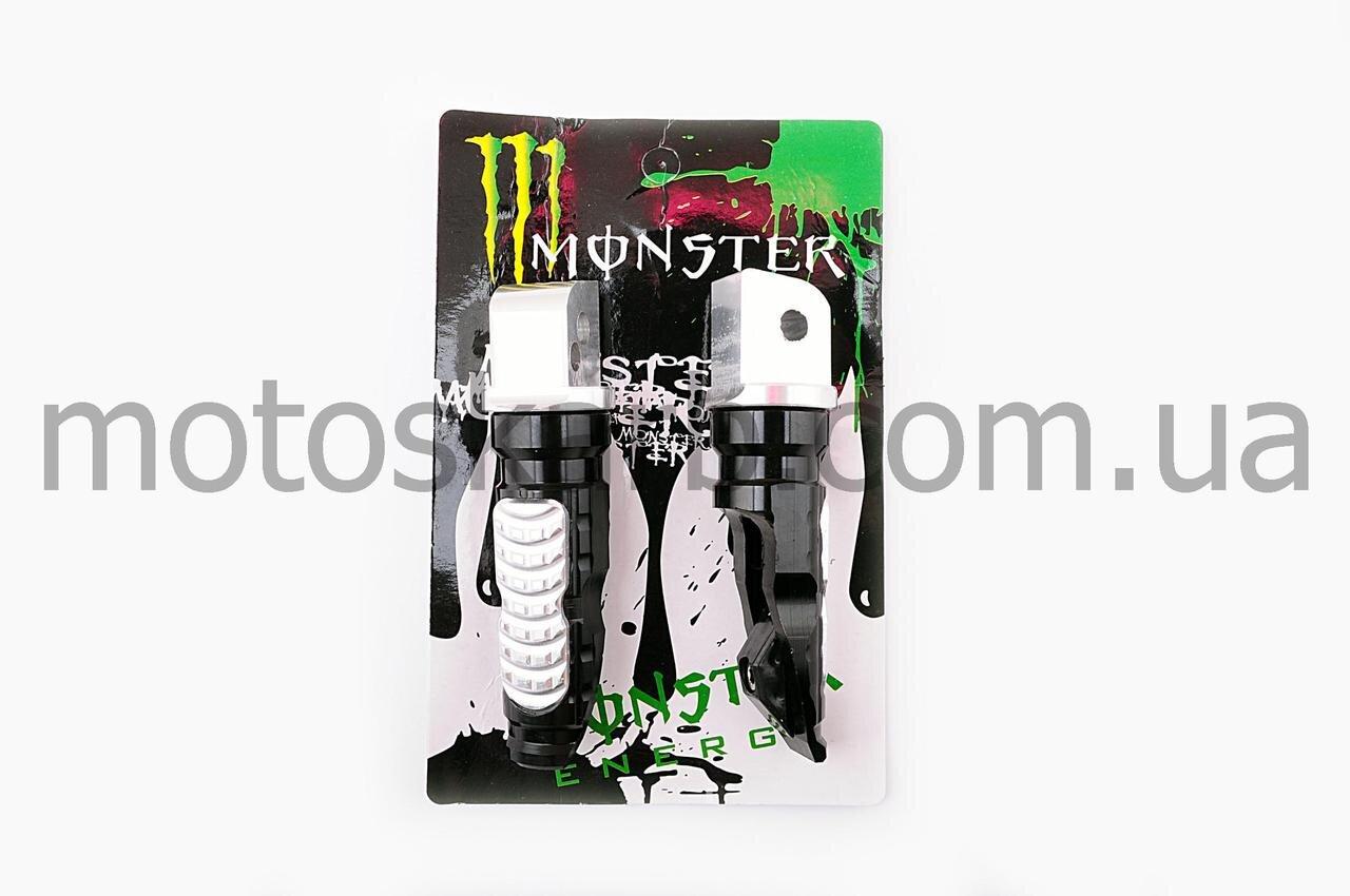 Подножки пассажира Monster Black - фото 1 - id-p1348456498