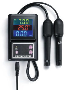 Стаціонарний комбінований монітор РН-260BD pH, EC, TDS, Temp - метр для акваріума (Bluetooth)