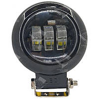 LED фара 30W 3x10W четкая свето-теневая граница 2100 LM 10-30V, 6000K