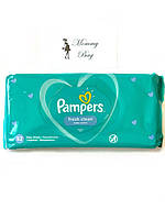 Детские влажные салфетки Pampers Fresh Clean 52 шт с первых дней