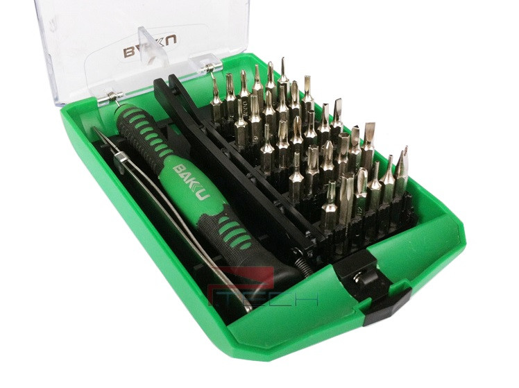 Набір інструментів BAKKU BK-6630 (Ручка + 30 насадок), Box