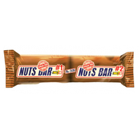 Батончик Nuts Bar Power Pro з арахісом та карамеллю, 70г - без цукру