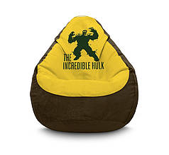 Крісло мішок "Hulk. Logo" Флок