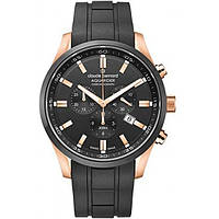 Часы наручные мужские Claude Bernard 10222 37RNCA NIR, кварцевый хронограф, водозащита 20 ATM (дайвинг)