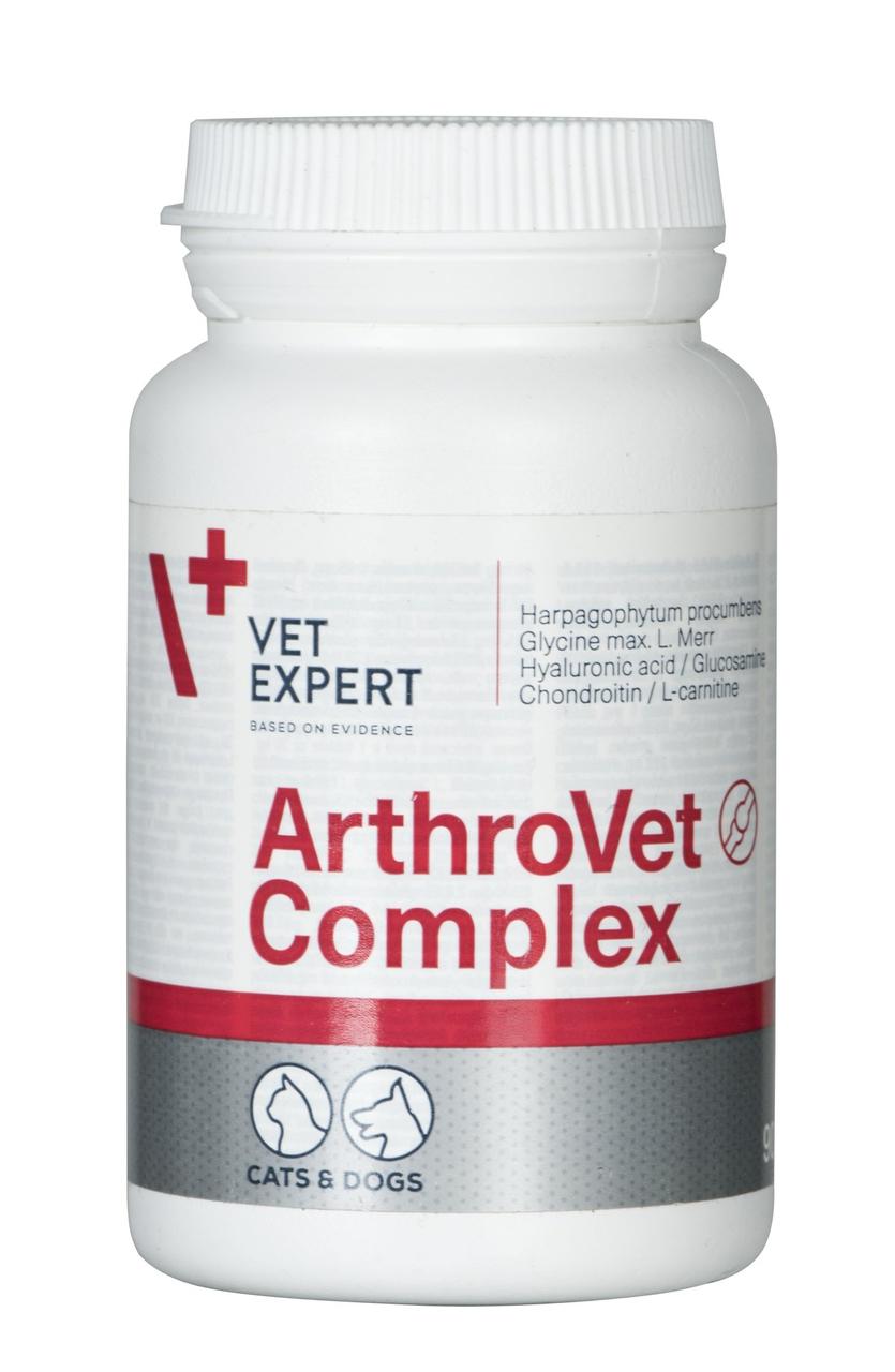 VetExpert ArthroVet HA Complex 90таб хондропротекторний комплекс для хрящів і суглобів собак
