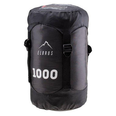Спальний мішок Elbrus Carrylight 1000 220x80 см Чорний, фото 3