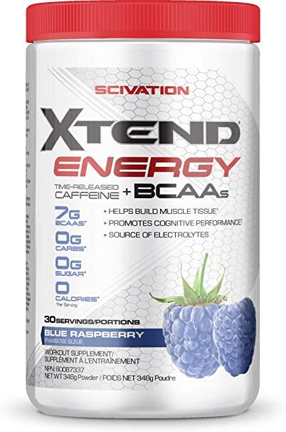 Амінокислоти+енергія BCAA Scivation Xtend Energy BCAAs 30 порц.