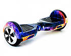 Потужний безпечний гіроборд дитячий Smart Balance 700W колеса 6,5" дюймів з Bluetooth та LED-підсвічуванням Галактика, фото 2