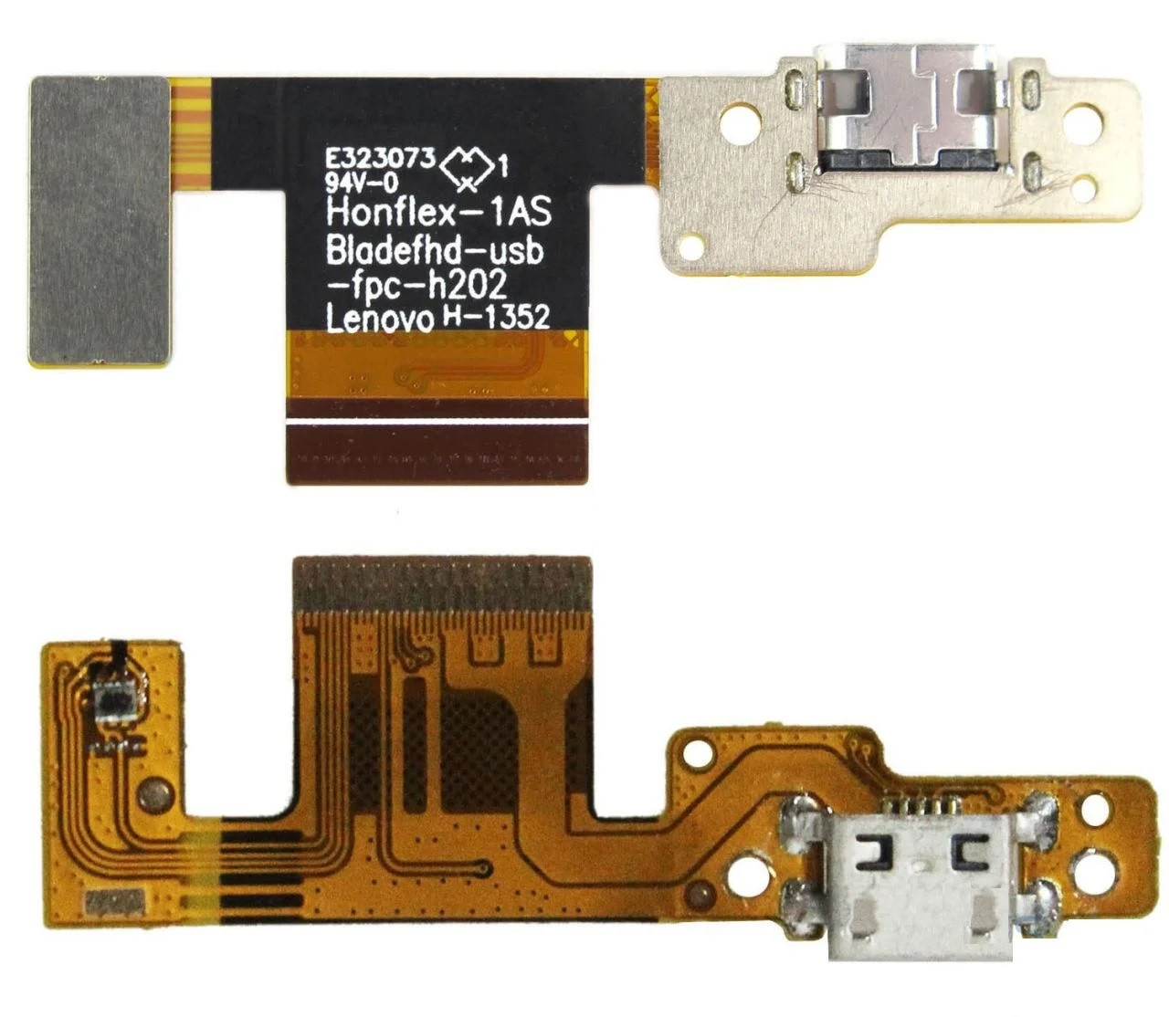 Шлейф (Flat cable) Lenovo B8080 Yoga Tablet 10 HD Plus з роз'ємом зарядки, фото 1