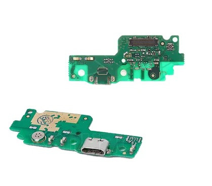 Шлейф (Flat cable) Huawei Y6 II (CAM-L21), з роз'ємом зарядки, з мікрофоном, плата зарядки