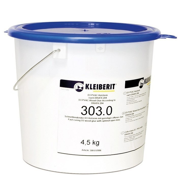 Клей ПВА Д3 для дерева Клейберит 303.0 (4.5 кг) Водостійкий столярний D3 Kleiberit