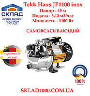 Насос для дома, полива, скважины, колодца TEKK HAUS JP1100 inox. 1.1 кВт!