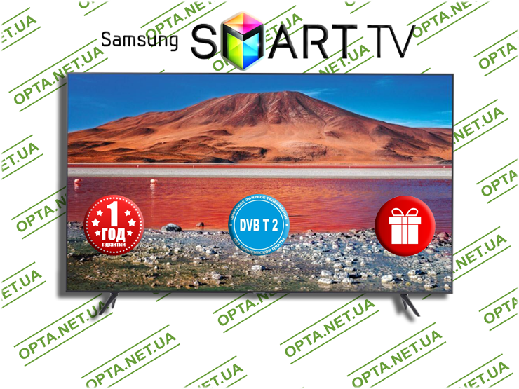 Телевізор Samsung 43Tu7102 43"/SMARTTV/Crystal4K/Original, фото 1