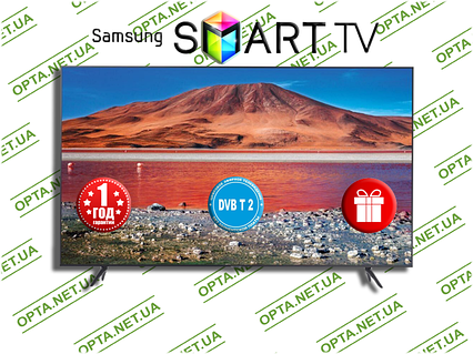 Телевізор Samsung 43Tu7102 43"/SMARTTV/Crystal4K/Original