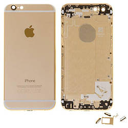 Корпус для Apple iPhone 6, золотистий (Gold), оригінал
