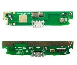 Шлейф (Flat cable) Lenovo S820 з роз'ємом зарядки, з мікрофоном, з вібро, плата зарядки
