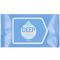 Диски для зняття макіяжу A'pieu Deep Clean Lip & Eye Remover Pad 30 шт (8809530077061), фото 2