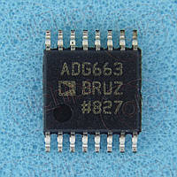 Ключ аналоговый 4 канала ADI ADG663BRUZ TSSOP16