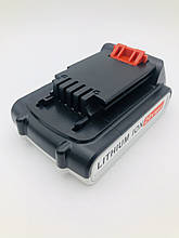 Акумулятор для електроінструменту Black&Decker LB2XR20/LB20/LBX20/LBXR20/LB2X4020, (Li-ion 20V 2.5 Ah)
