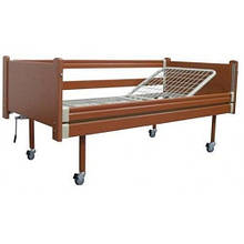 Ліжко дерев'яна функціональна двосекційна OSD-93