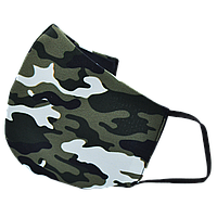 Тканинна маска для обличчя  "Мілітарі"