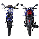 Мотоцикл Musstang Region MT150 blue (Мусстанг Регіон МТ150 синій), фото 6