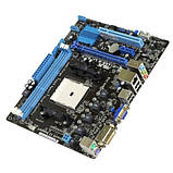 НАДІЙНА Плата AMD під Socket FM1 ASUS F1A55-M LK R2.0 на DDR3 sFM1 з ГАРАНТІЄЮ, фото 3