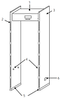 Прохідний металодетектор ZKTeco ZK-D1065S, фото 4