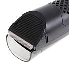 Вакуумний тример для бороди Camry CR 2833 — потужна, з насадками, регулювання довжини, леза з нержавійки, фото 4