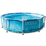 Каркасний басейн Intex 28208 Ø 305 х 76 см + ф-р насос 1250 л/год, фото 4