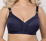 Бюстгальтер з м'якою чашкою для великих грудей, без кісточок, бежевий, фото 6